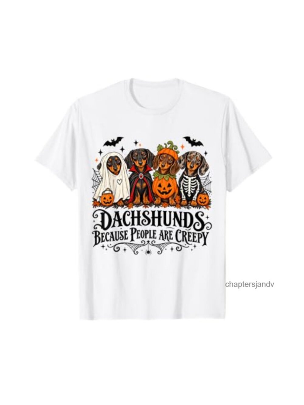 Dachshund Halloween Dogs Costume T-Shirt Funny Dog Lover